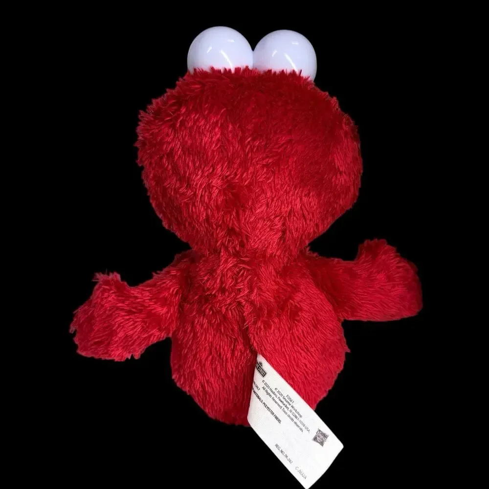 Sesame Street Elmo Plush 10 In Sound Works 2020 Hasbro Toy Red